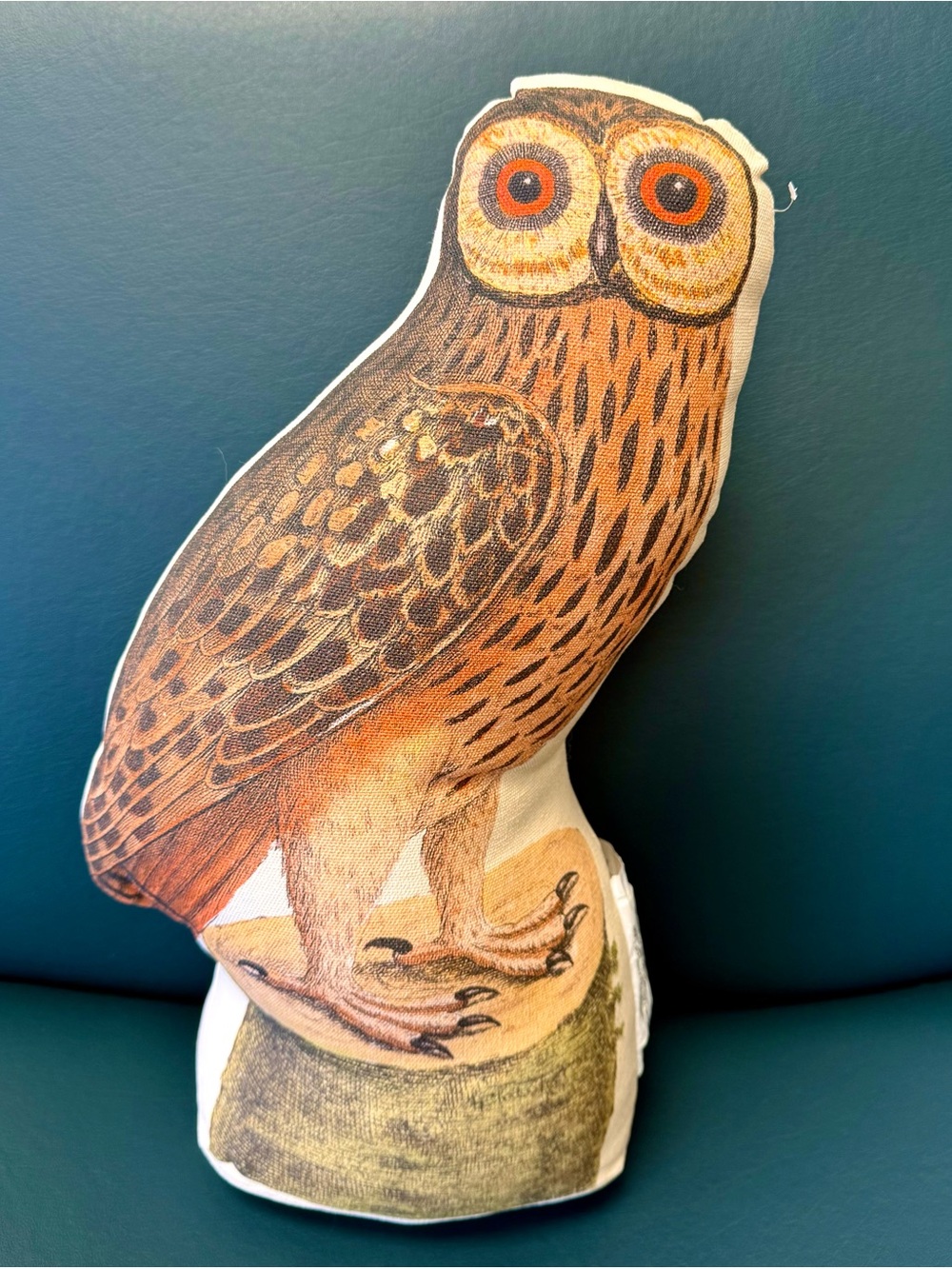 Owl decorative pillow - John Derian